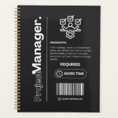 Projektmanager – Lustiger Arbeits Humor, Bürogesch Planer (Vorderseite)