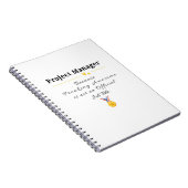 Projektmanager Notizblock (Rechte Seite)