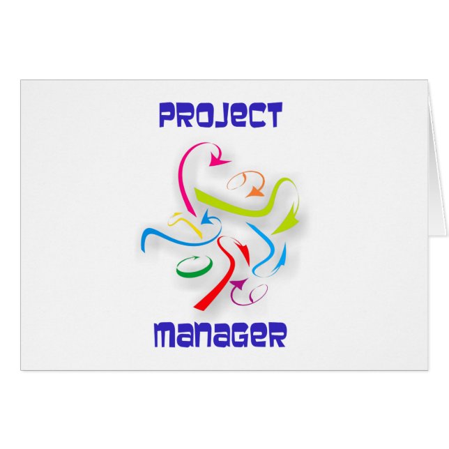 Projektmanager project manager (Vorderseite (Horizontal))