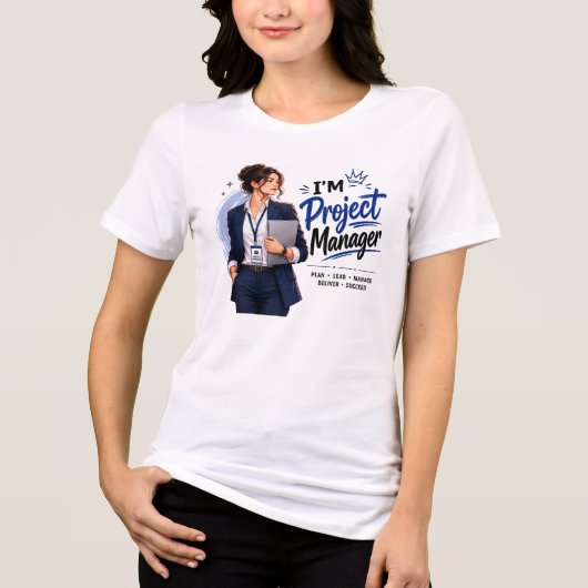 Projektmanager Tshirt Design (Vorderseite)
