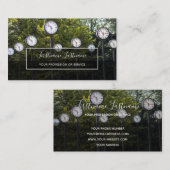 Projektmanager und Geschäftsführer Visitenkarte (Vorne/Hinten)