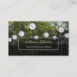 Projektmanager und Geschäftsführer Visitenkarte