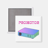 Projektormagnet für menschliches Design Magnet (Vorderseite/Rückseite)