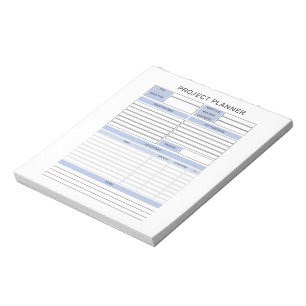 Projektplaner Notepad Notizblock