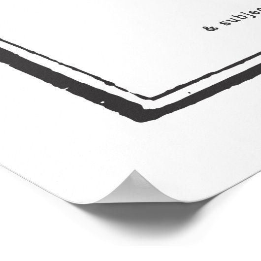 Proklamation 30 poster (Ecke)