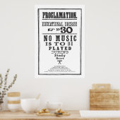 Proklamation 30 poster (Küche)