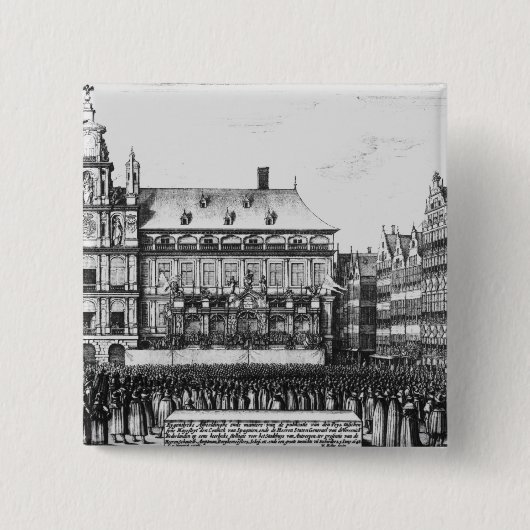 Proklamation des Friedens Button (Vorderseite)