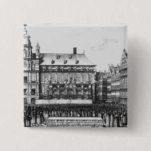 Proklamation des Friedens Button
