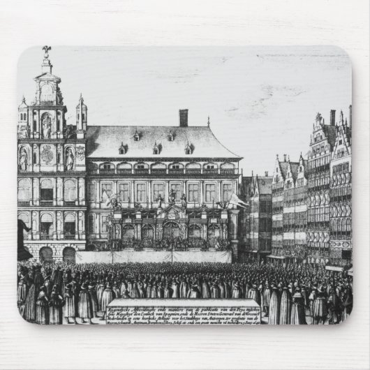 Proklamation des Friedens Mousepad (Vorne)