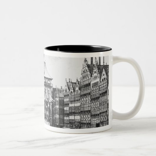 Proklamation des Friedens Zweifarbige Tasse (Rechts)