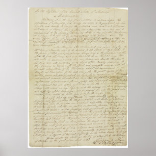 Proklamation des Posters 1789 Poster