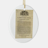 Proklamation durch den König für die Aufhebung des Keramikornament (Rechts)