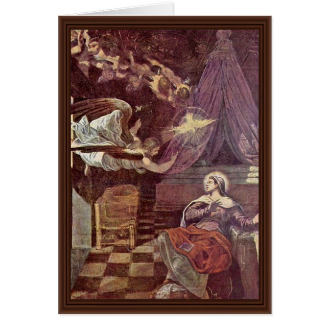 Proklamation durch Tintoretto Jacopo (beste (Vorne)
