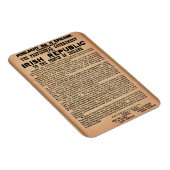 Proklamationsmagnet 1916 magnet (Rechte Seite)