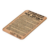 Proklamationsmagnet 1916 magnet (Linke Seite)