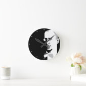 Prokofiev Runde Wanduhr (Zuhause)