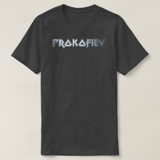 Prokofiev T-Shirt (Design vorne)