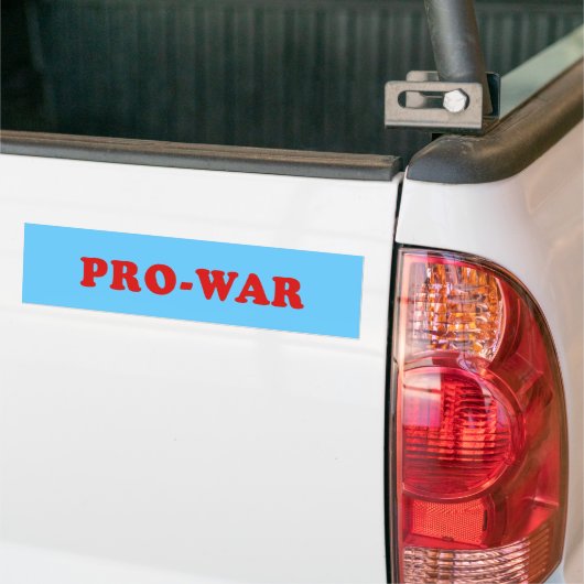 Prokrieg Autoaufkleber (Auf Lkw)