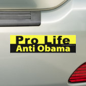 Proleben AntiObama Autoaufkleber (Auf Auto)