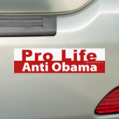 Proleben AntiObama Autoaufkleber (Auf Auto)