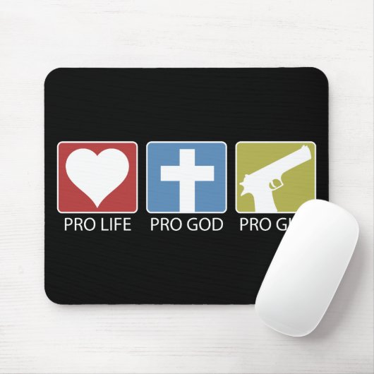 Proleben, Progott, Progewehr Mousepad (Mit Mouse)