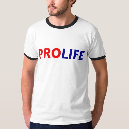 "PROleben" T-Shirt (Vorderseite)