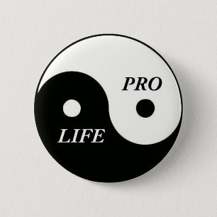 Proleben Yin Yang Button