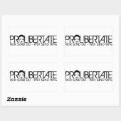 ProLibertate Aufkleber Rechteckig (Blatt)