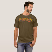 Prolife Choose Life Retro Vintag T-Shirt (Vorne ganz)
