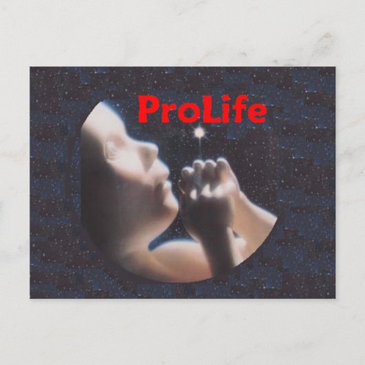 ProLife Postkarte (Vorderseite)
