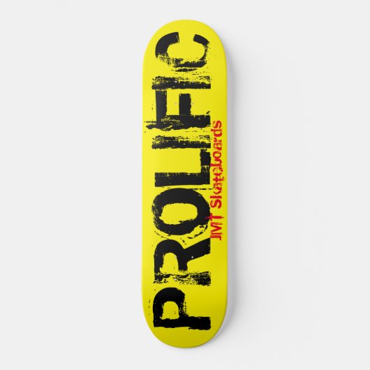 PROLIFIC/JMT SKATEBOARDS (Vorderseite)
