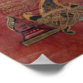 Prolog des Evangeliums von St. Luke Poster (Ecke)