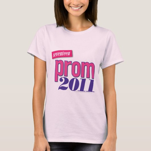 Prom 2011 - Pink T-Shirt (Vorderseite)