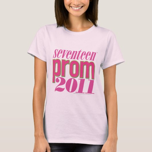 Prom 2011 - Rosa T-Shirt (Vorderseite)