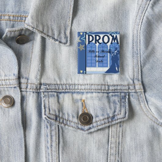 Prom-Button-Vorlage Button (Beispiel)