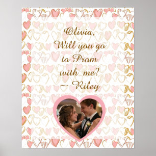 Prom-Einladung   Geh mit mir zum Abschlussball Fra Poster