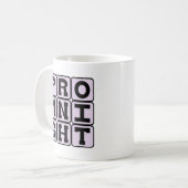 Prom-Nacht-Hochschule Kaffeetasse (Vorderseite Links)