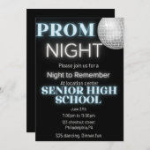 Prom-Nachteinladung Einladung (Vorne/Hinten)
