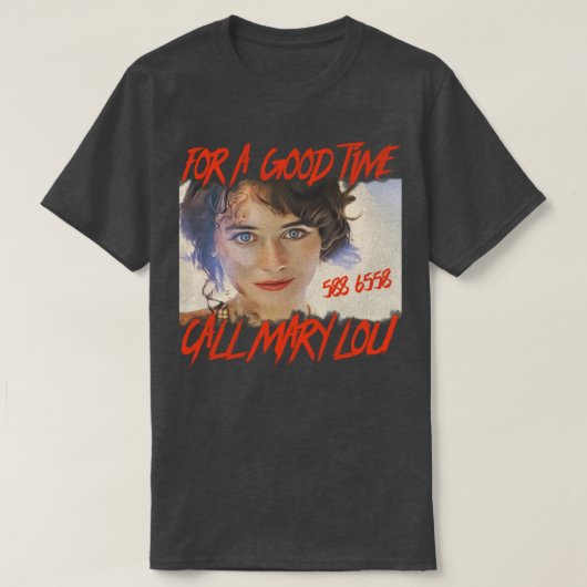 Prom Night 2 Mary Lou 80s Horror Movie T-Shirt (Design vorne)
