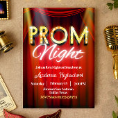 Prom Night - Broadway Invitation Einladung