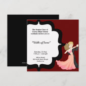 Prom Night Dance Einladung (Vorne/Hinten)