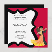 Prom Night Dance Einladung (Vorne/Hinten)