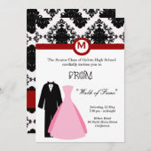 Prom Night Einladung (Vorne/Hinten)