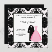 Prom Night Einladung (Vorne/Hinten)