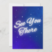 Prom Night - Under the Stars  Einladung (Rückseite)