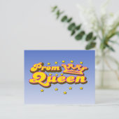 Prom Queen Postkarte (Stehend Vorderseite)
