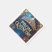 Prom Queencore Einladung : atemberaubendes königli Serviette (Ecke)