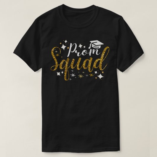 Prom Squad 2026 Graduate | Funny Senior Class  T-Shirt (Design vorne)