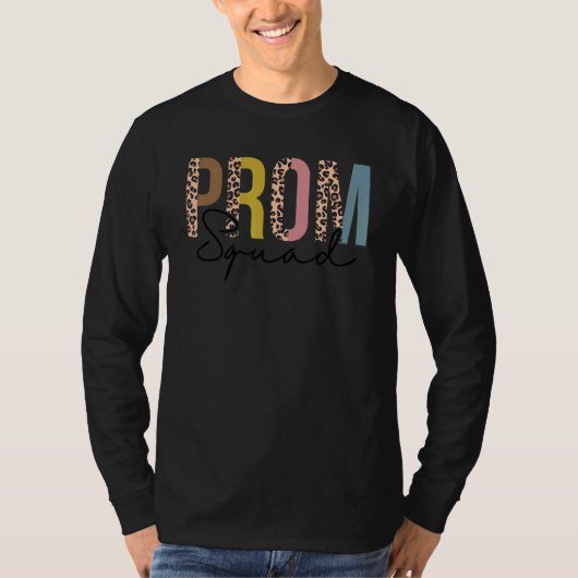 Prom Squad Prom Abschluss Matching Group T-Shirt (Vorderseite)