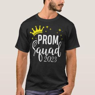 Prom Squad Senior 2023 Prom Graduation Party Letzt T-Shirt